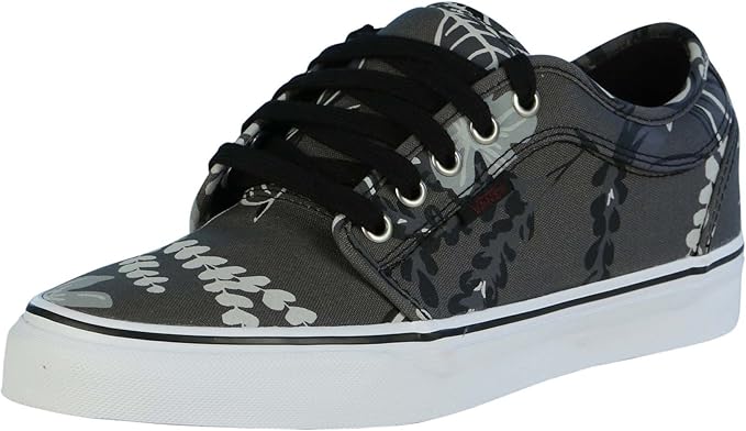 vans gris y negro