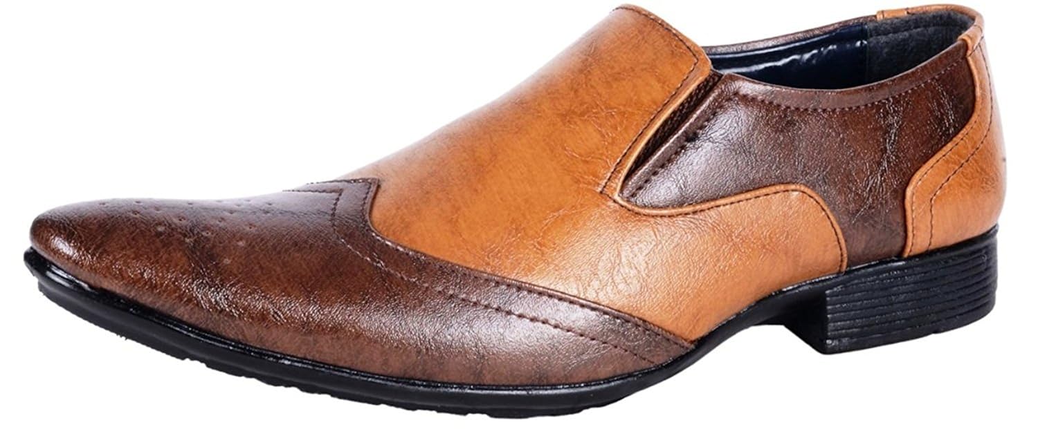 anshul fashion men's synthetic formal shoes