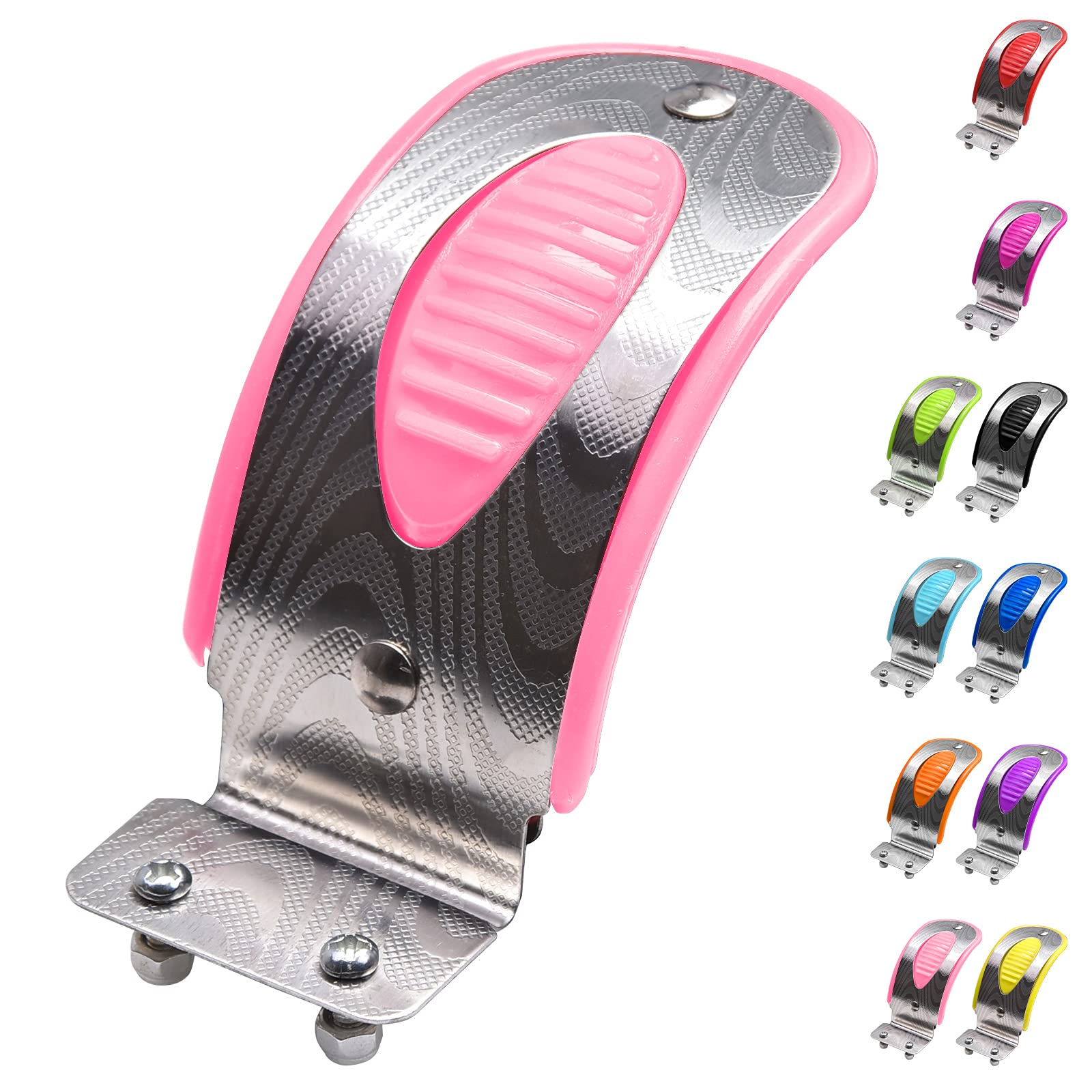 OTFAITP Scooter Brake Pad - Metal - Pink - Micro Maxi Deluxe Foldable LED/Pro/Eco Series 3 Wheel Scooter — image 1