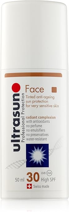 ultrasun 50 face tinted