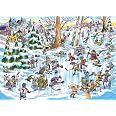 Cobble Hill 1000 Piece Puzzle - DoodleTown: Viking Voyage, Includes Sample Poster, 26.6 X 19.2 Inches - View #9