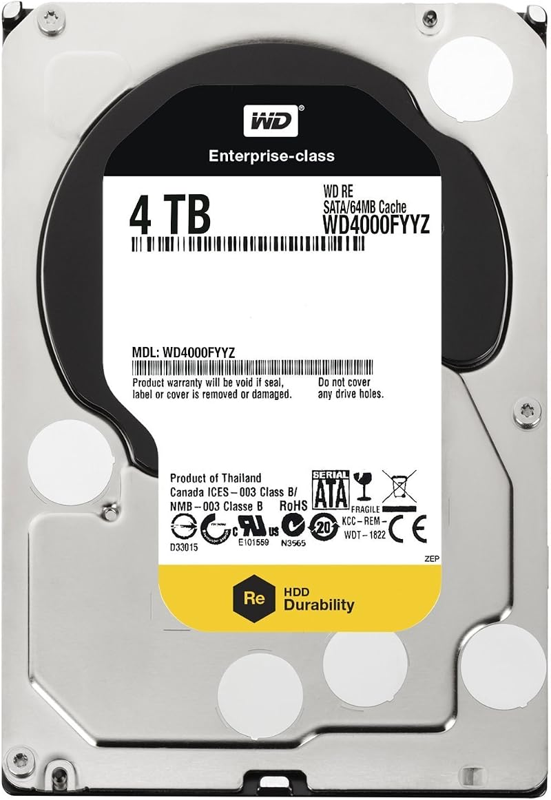 Western Digital RE4 4TB 3.5 Enterprise SATA 7200RPM HDD OEM