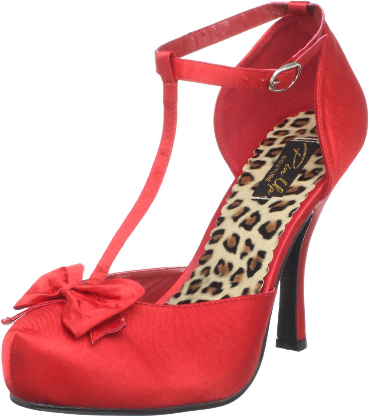 Pin Up Couture Cutie12/Rsa, Women T-Bar Pumps