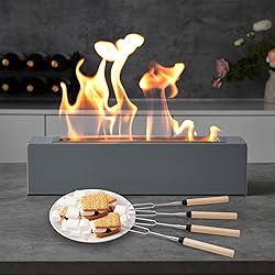 Table Top Firepit - Smores Maker with 4 Roasting