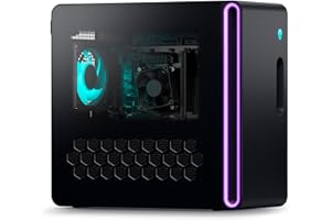 Alienware Aurora R16 Gaming Desktop - Intel Core i7-13700F, 16GB DDR5 RAM, 512GB SSD + 1TB HDD, NVIDIA GeForce RTX 4060 8GB GDDR6 Graphics, Windows 11 Home, 1 Year Premium Support - Basalt Black