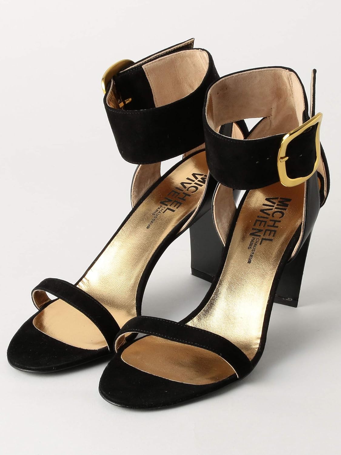 Amazon オデット エ オディール ミッシェル ヴィヴィアン Michel Vivien Imola サンダル 0950 Black 09 36h Odette E Odile オデット エ オディール ファッションサンダル