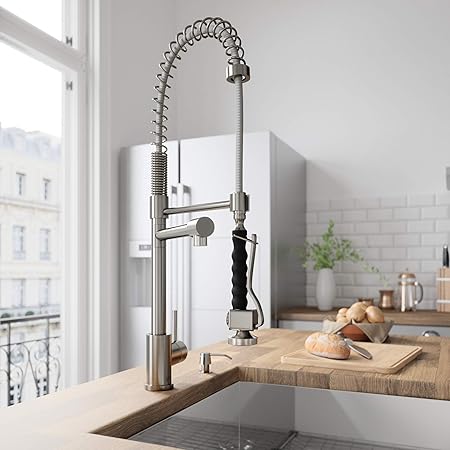 Vigo Vg02007stk2 Zurich Single Handle Pull Down Sprayer Kitchen