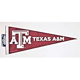 Wincraft NCAA 58708091 Texas A&M University Premium Pennant, 12" X 30"