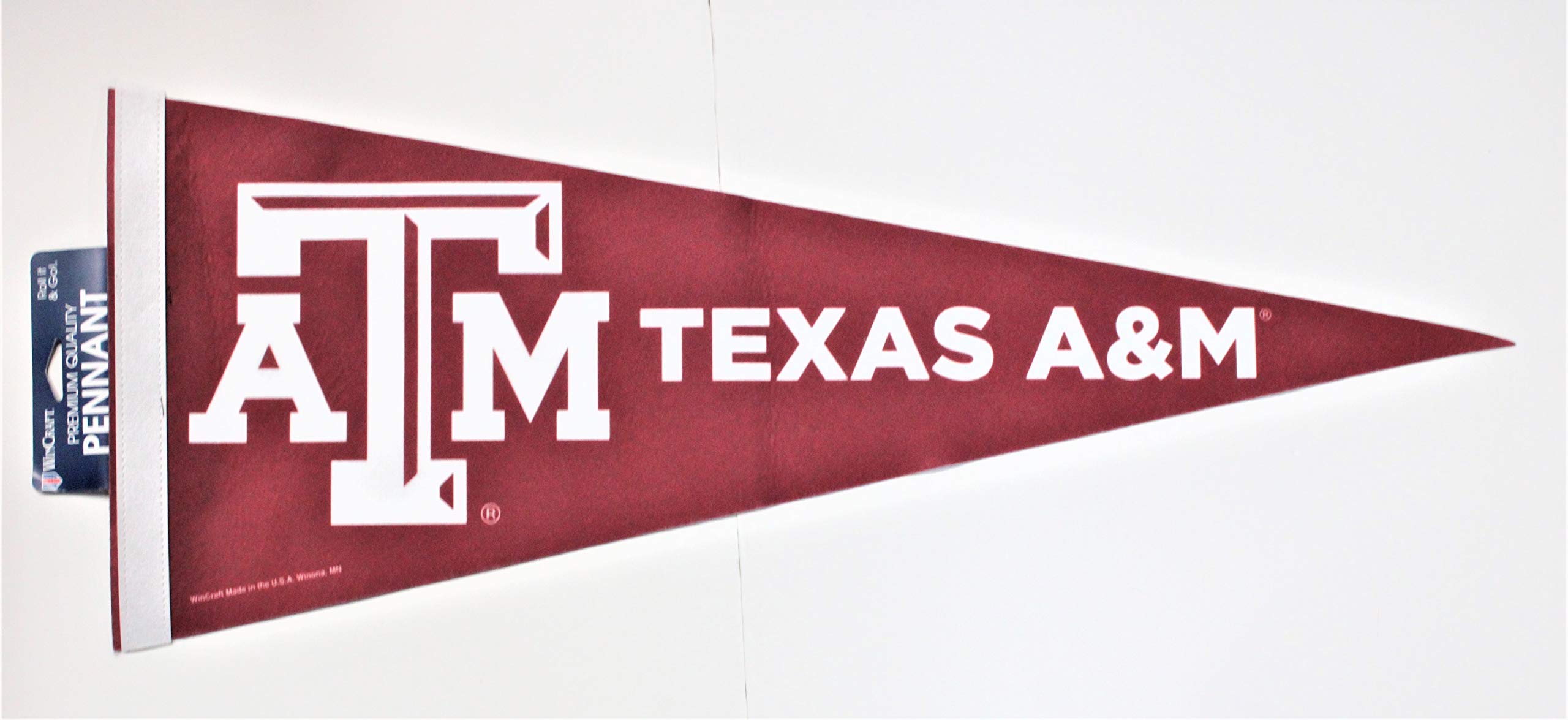 WinCraft NCAA 58708091 Texas A&M University Premium Pennant, 12" X 30"