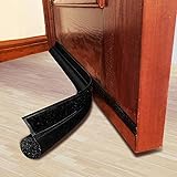 MAXTID Black 32" Door Sweeps for Interior Doors and Exterior Draft Stopper Soundproof Door Sweep Crack Blocker