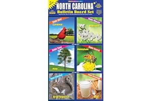 Gallopade Publishing Group North Carolina Bulletin Board Set (9780635011138)
