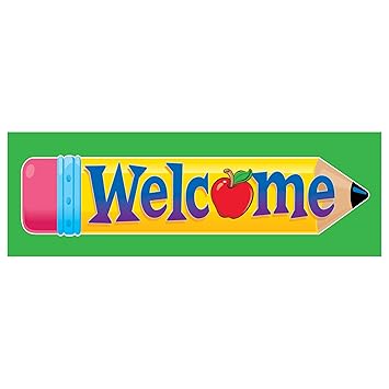 Trend Enterprises Welcome Pencil Bookmarks (36 Piece)