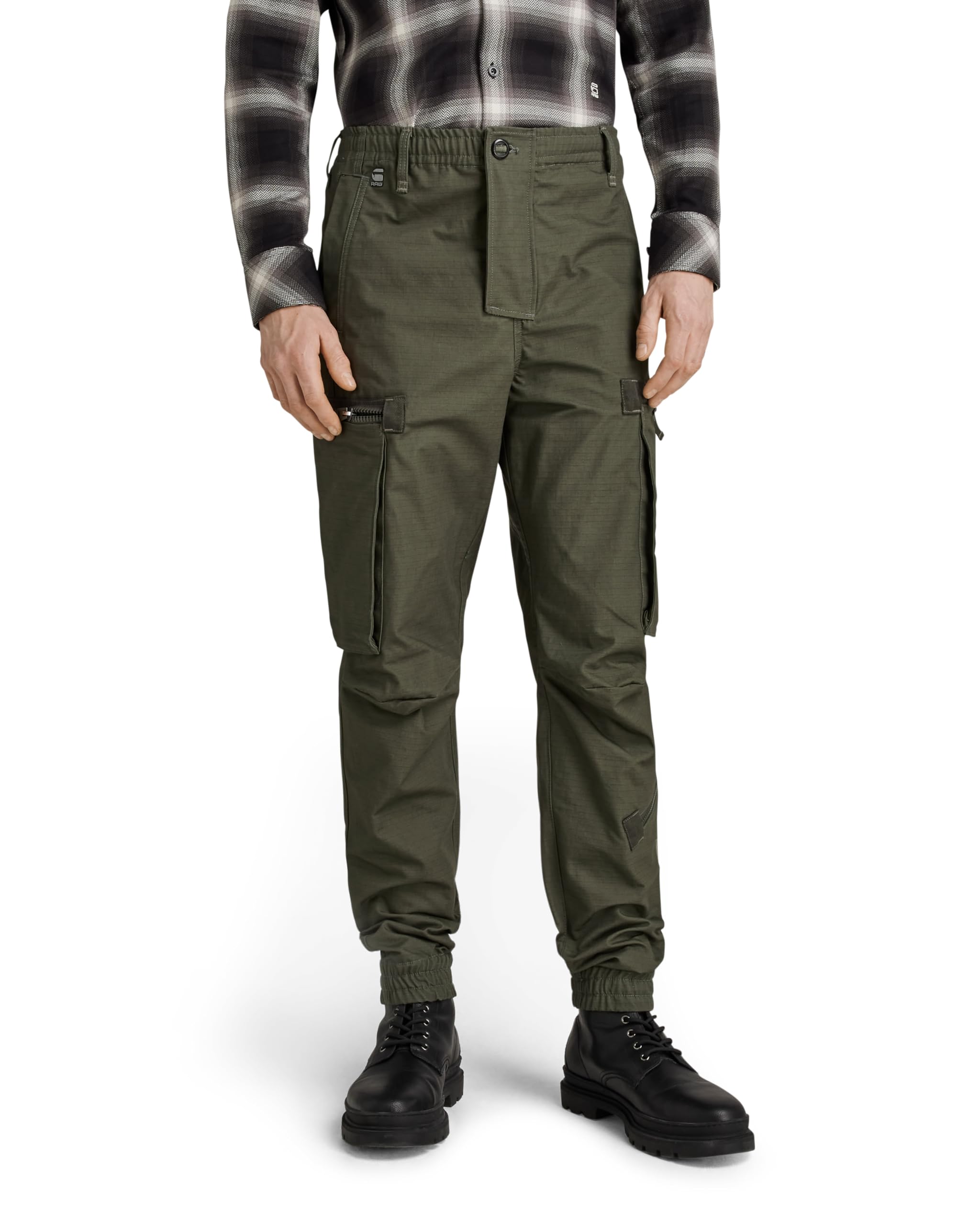 G-Star Men's Flight RCT Cargo Pants, Green (lt hunter D22518-D213-8165), 38