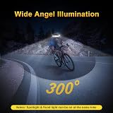 Demlaies Head Torch Rechargeable 2 Pack 28H 300° Wide Beam IPX6 view 2