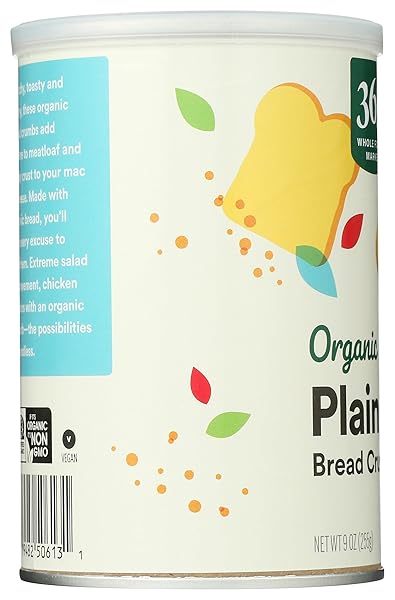365 BY WHOLE FOODS MARKET, ORGANIC BREADCRUMBS, 9 OUNCE