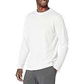 Amazon Essentials Men's Long Sleeve Performance Tech Workout Crew Neck T-Shirt
