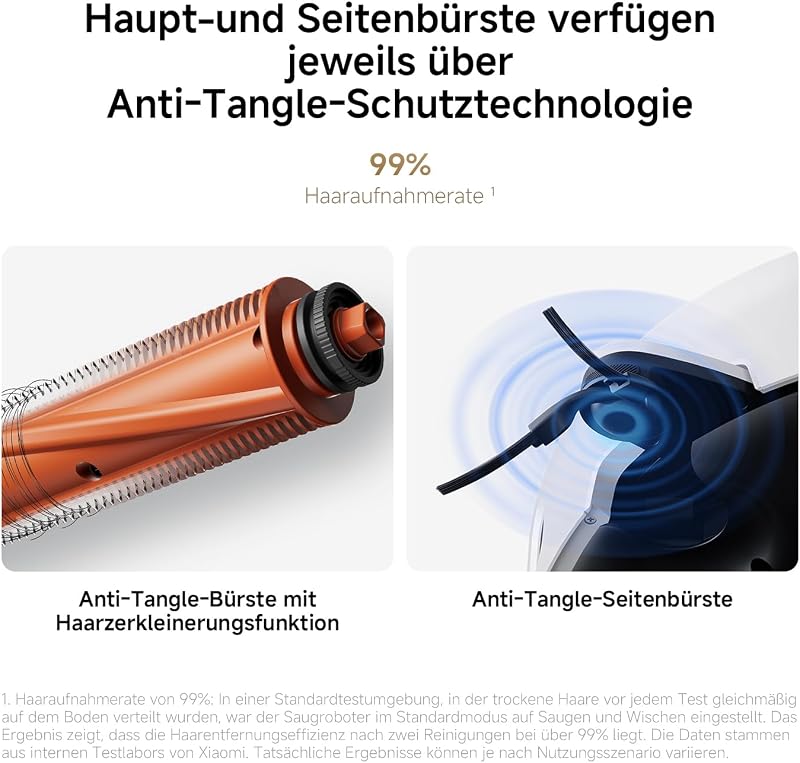 5 Saugroboter mit Wischfunktion, 20.000 Pa, dToF-Navigation