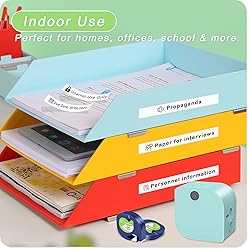 UNOKA Label Tape Replace for Dymo Label Maker