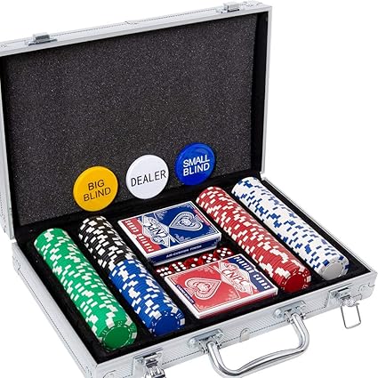 Amazon.com : Yinlo Poker Chips Set 