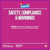 SOL 3pk Pink Plastic Tablecloth 121 x 121cm Heavy Duty Spill Protection view 9