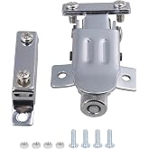 Lovermusic Silver 85x50mm Metal Type B Strainer Throw Off Butt End Set Replacement for Snare Drum
