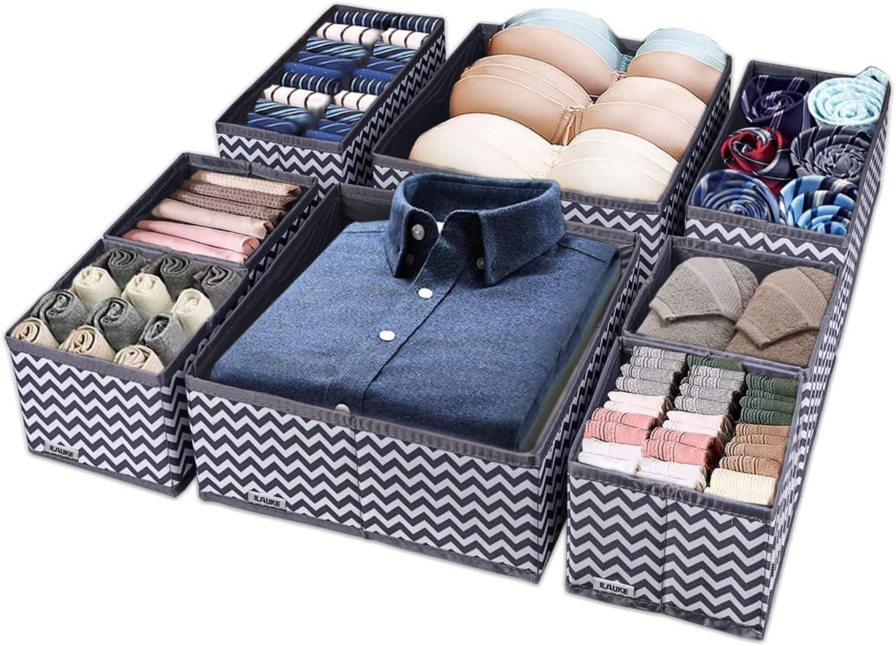 ilauke Organizadores de Cajones de Tela Oxford Duraderos Plegable