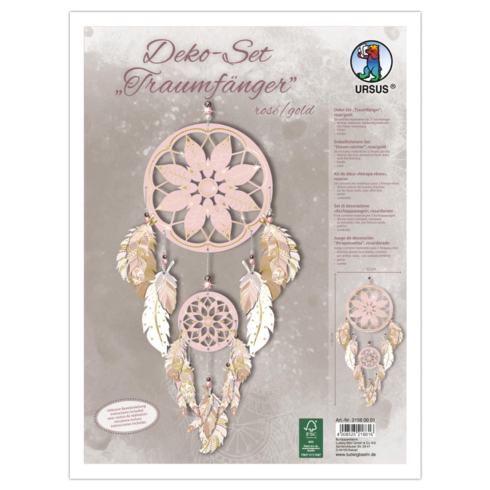 Ursus Decorative Dream Catcher Set