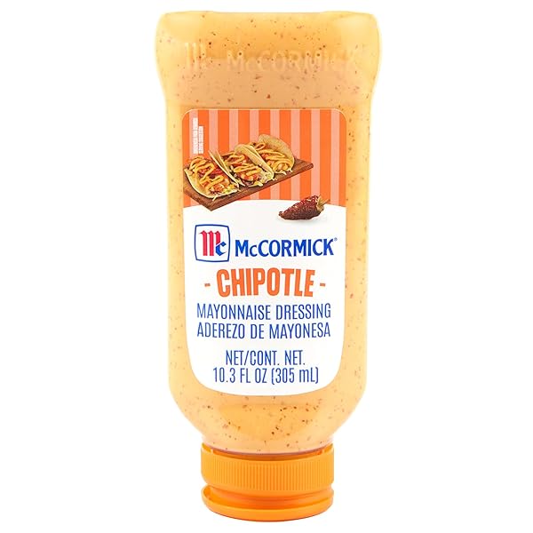 MCCORMICK CHIPOTLE MAYONNAISE DRESSING, 10.3 FL OZ