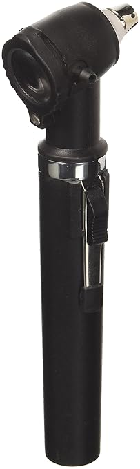 title=Otoscopio a Fibre Ottiche GIMALUX, nero