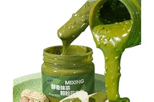 KLDSCP Matcha Green Tea Peanut Butter Spread (7.05 oz, 200g), Made of Finest Matcha from Japan, Matcha-Infused Spreads