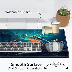 Tabletop Card Playmat with Stitched Edges, 24 x 14