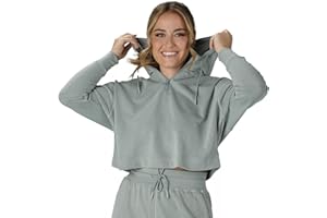 Easton | Women's Cropped Hoodie | Jen Schro All Day All Night Collection | Adult XX-Large - Adult X-Small | Multiple Colors