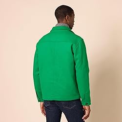 Amazon Essentials Men's Wool Bomber Jacket