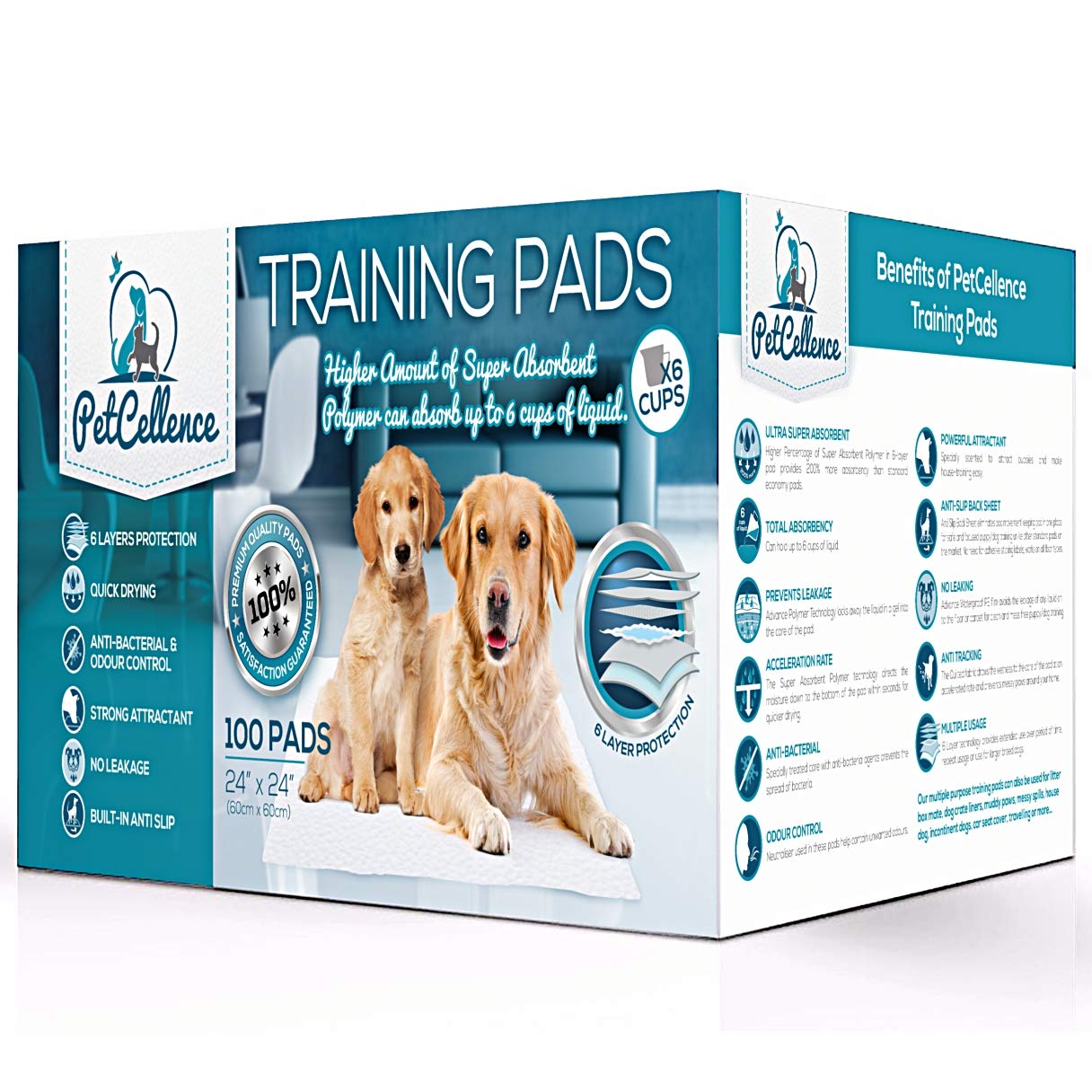 leak proof dog pads