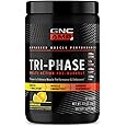GNC AMP Tri-Phase Multi-Action Pre-Workout | Supports Muscle Performance & Endurance | Lemonade | 30 Servings