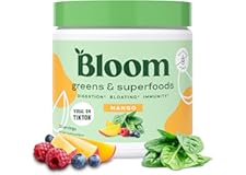 Bloom Nutrition Super Greens Powder Smoothie & Juice Mix - Probiotics for Digestive Health & Bloating Relief for Women, Diges