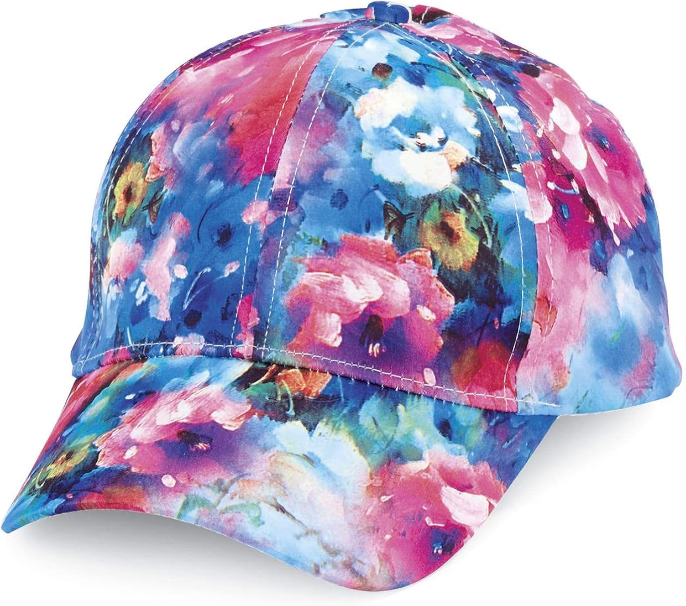 floral print baseball cap