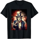 Uncle Sam printed T-Shirt