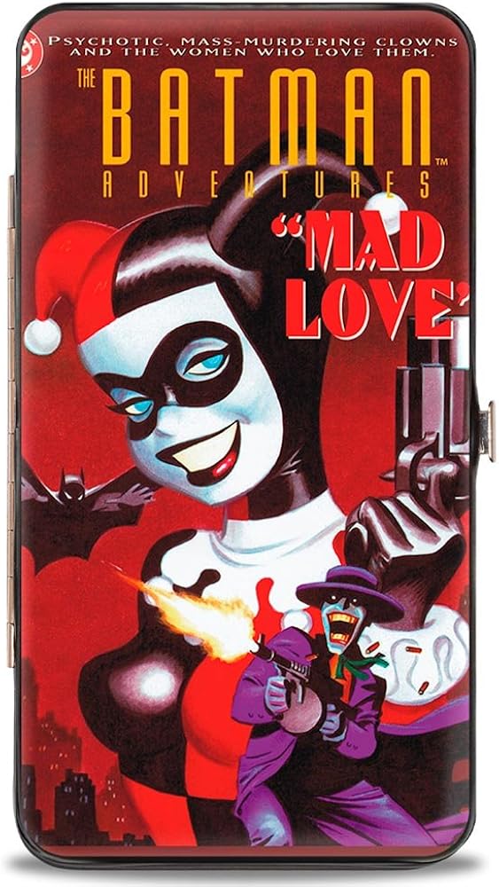Buckle-Down Hinge Wallet - Harley Quinn Joker