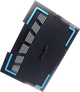 Dell G3 3500 3590 Bottom Base Cover w/Blue Rubber Feet USB-C KV9X9 0KV9X9 view 4