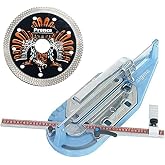 Sigma 14" Tile Pull Cutter 2G + 4.5 inch Warrior Eagle Mesh Blade