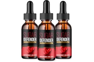 PURVIA Sugar Defender Drops - Official Formula - Sugar Defender Supplement Drops Extra Strength Advanced Formula, Sugar Defender 24 Liquid Drops, SugarDefender with Chromium Support, New 2023 (3 Bottle)