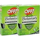 OFF! Botanical Towelettes Plant Based Repellent, 8 Count, (Pack of 2)