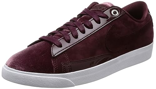 nike blazer low burgundy