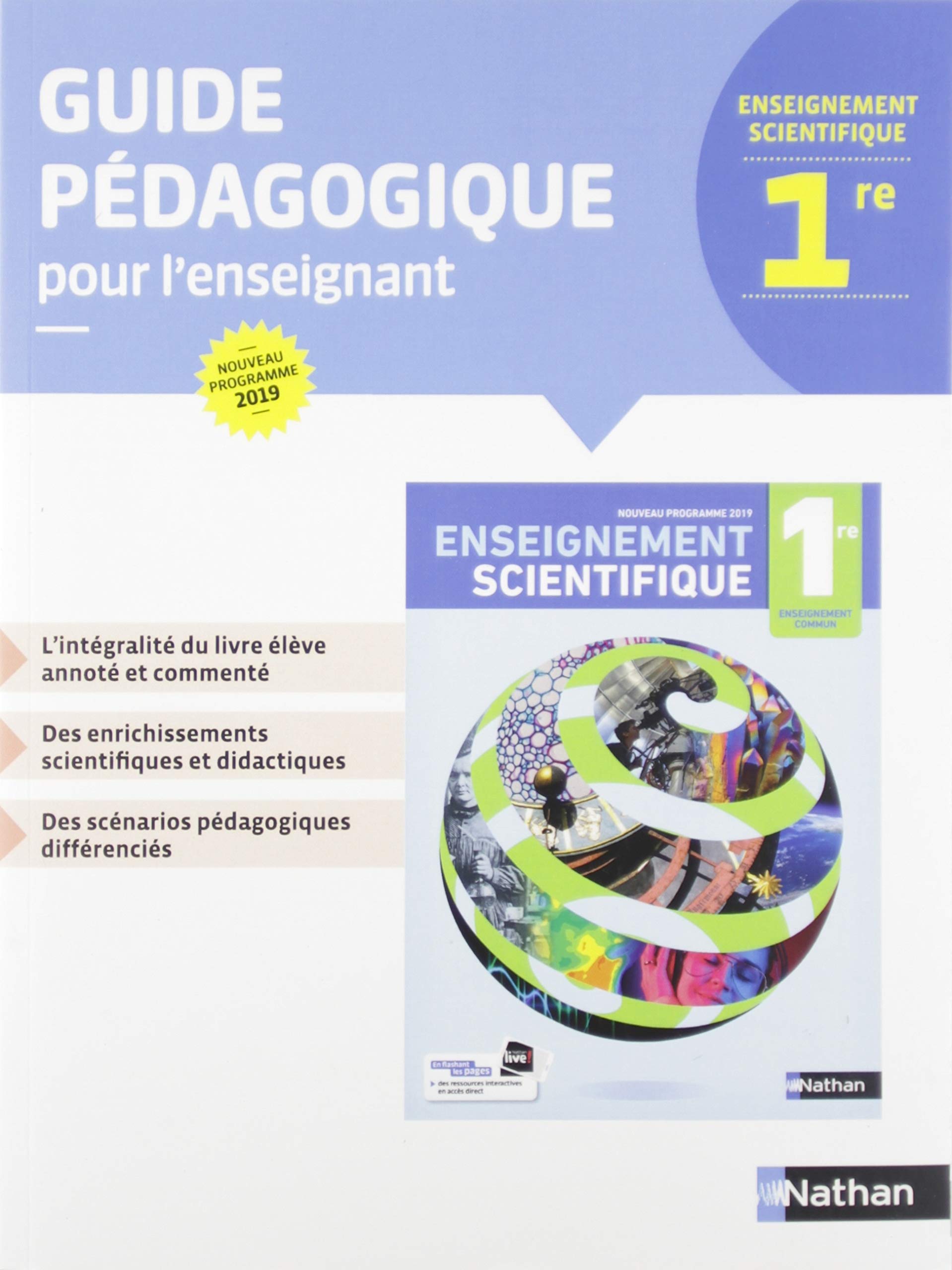 Correction Le Livre Scolaire Enseignement Scientifique 1ere