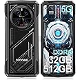 DOOGEE V40 Rugged Smartphone 5G,32GB+512GB/2TB Android 14 Rugged Phone,4nm D7300,6.78" FHD+120Hz Rugged Unlocked Cell Phone,108MP+20MP Night Vision,8680mAh,3 Card Slots/Dual Unlock/NFC/Wi-Fi6E/IP69K