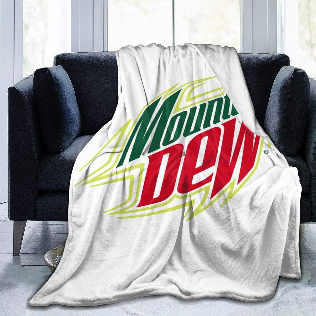 Qq15-kcdds-store Mountain Dew Ultra-Soft Micro Fleece Blanket Winter Lightweight Quilt Keep Warm Fabric Cute Blanket Bed Sofa Home Office
