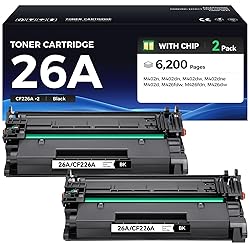 26A Toner Cartridge Black 2-Pack High Yield with