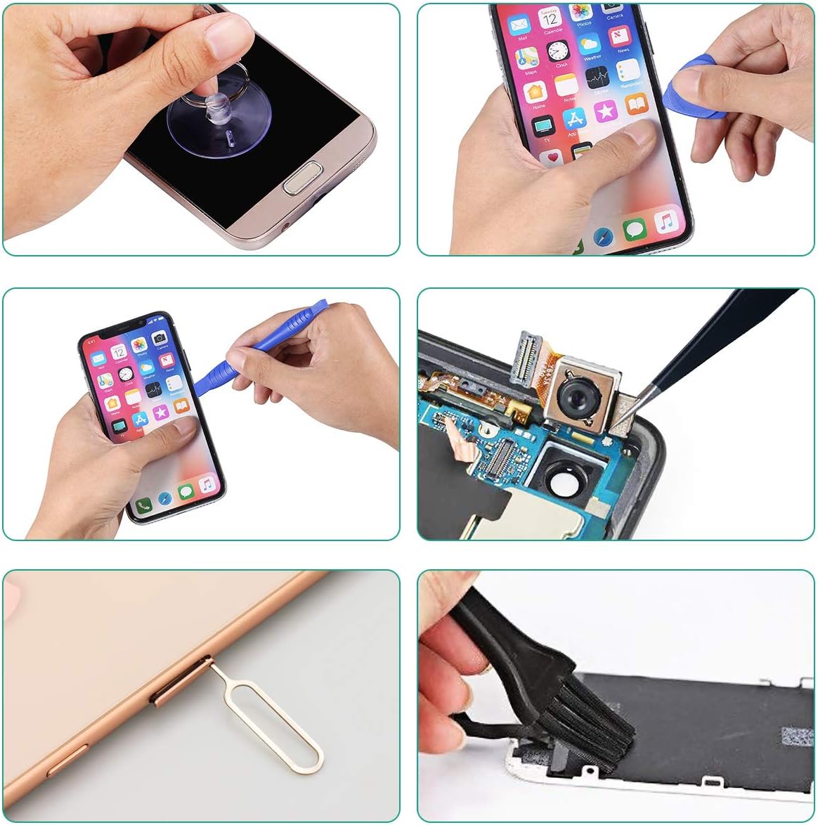 ORIA Precision Screwdriver Kit, 126 in 1 Screwdriver Set, Magnetic Driver Kit for Mobile Phone, Smartphone, Game Console, Tablet, PC - - 