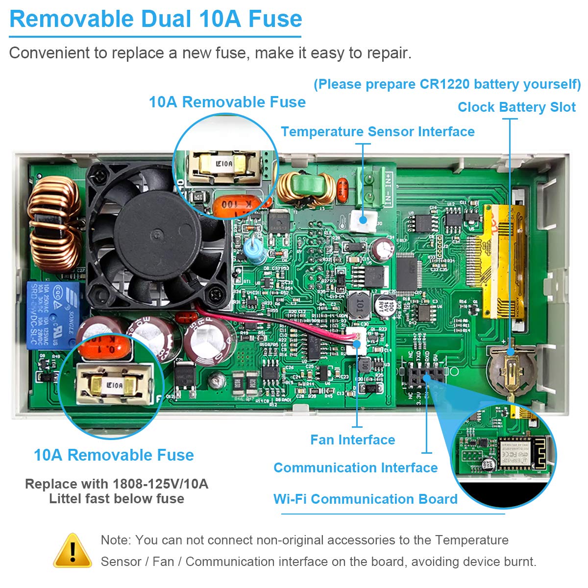 DC Power Supply Variable Adjustable Lab Bench Power Supply Input 6 to 70V DC to DC Buck Converter Step Down Switching Regulated 4-Digital LCD Display 30V 50V 60V 6A: Electronics